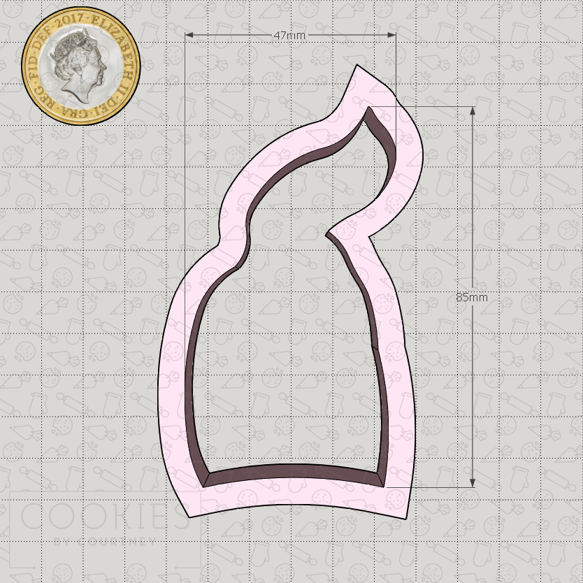 Very Vero Sweets by Design - Gnome Cookie Cutter