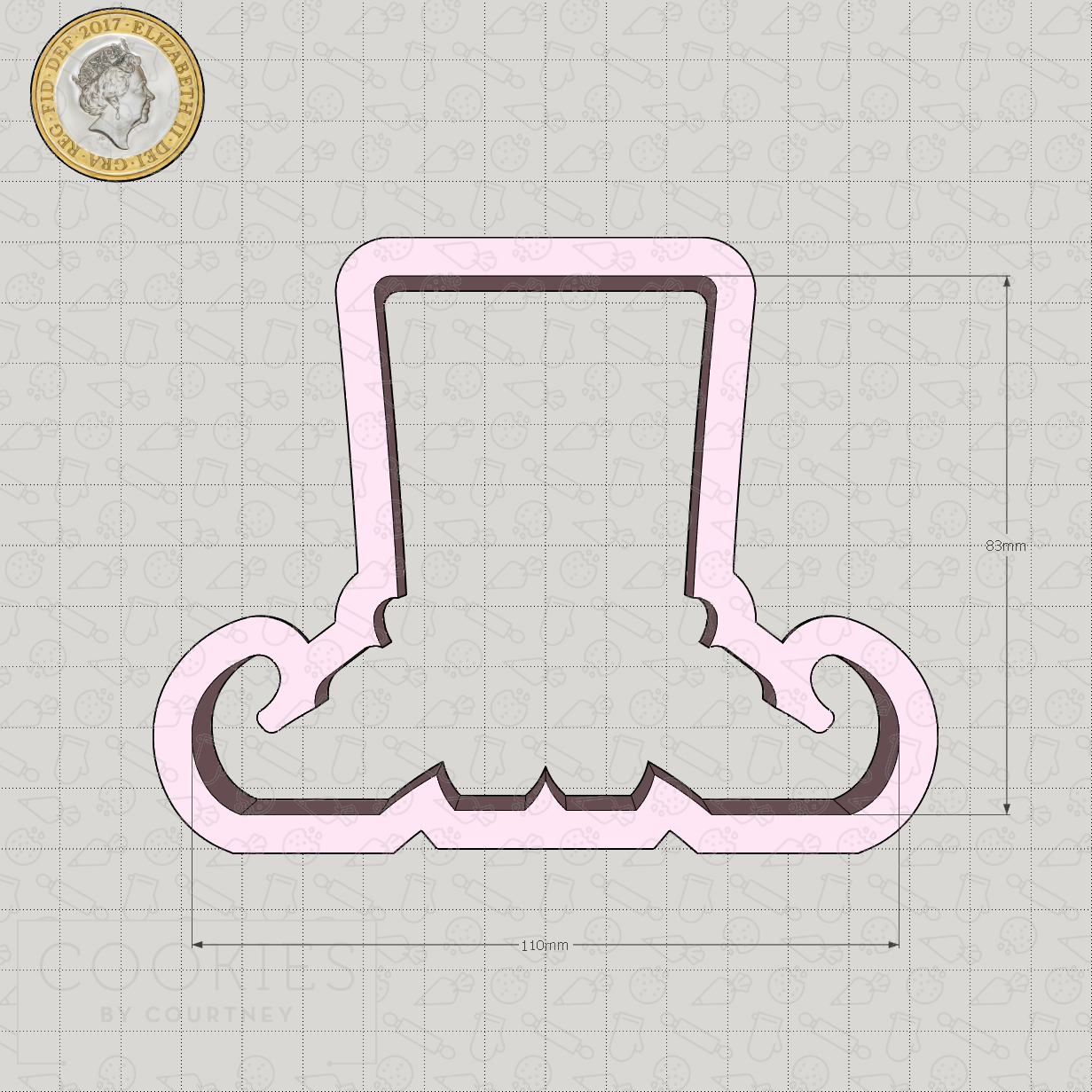 Witch Legs Cookie Cutter