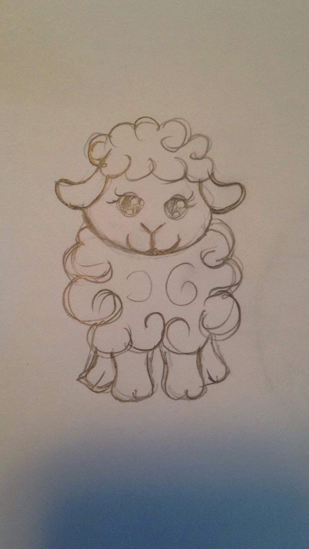 Punky's Lamb Cookie Cutter