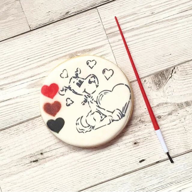 Valentine's Dog - PYO Stencil