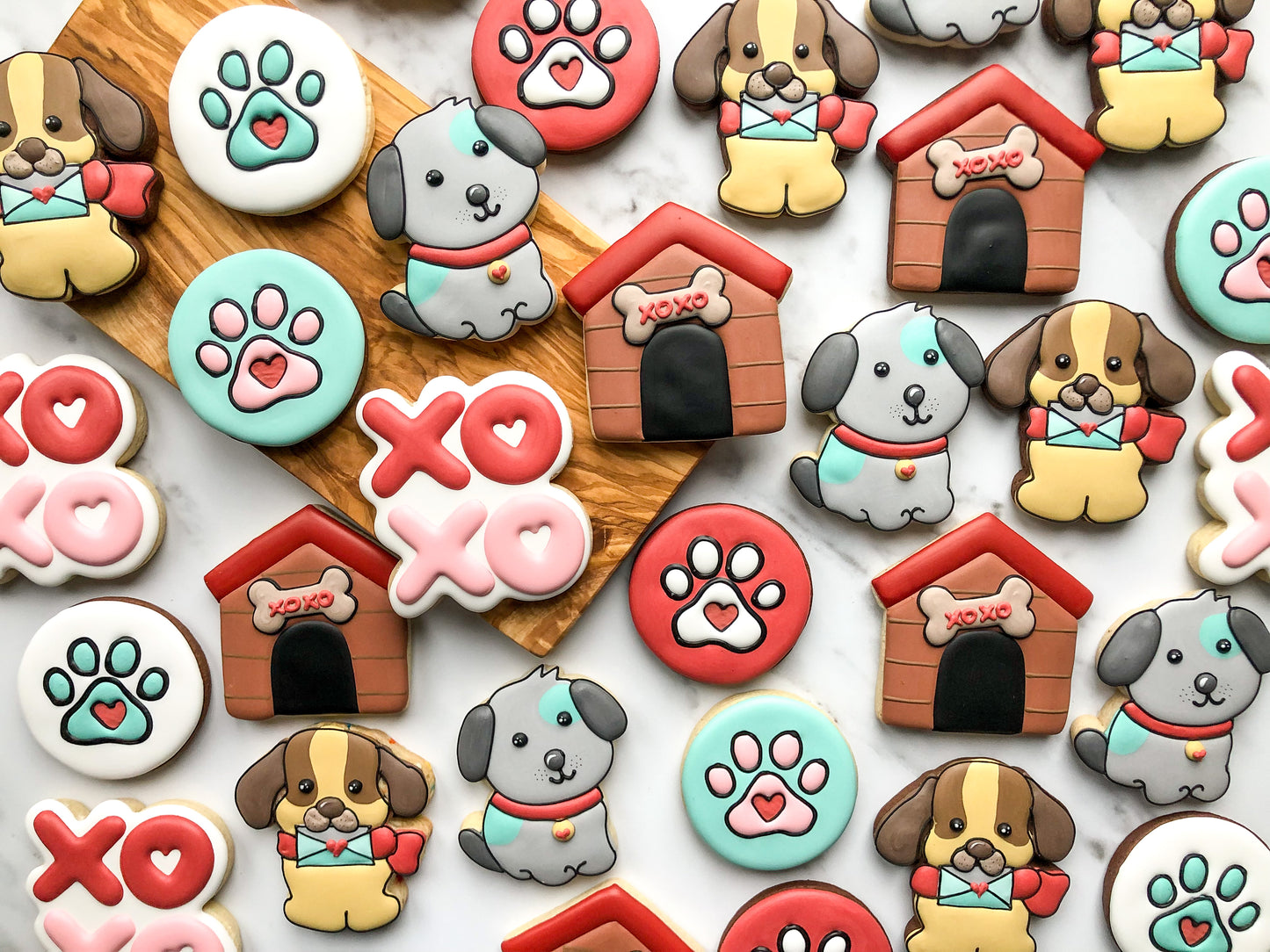 Puppy Love - XOXO Cookie Cutter