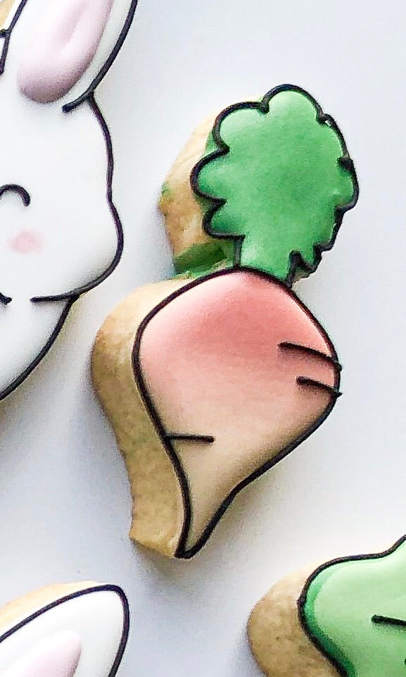 Cute Turnip Cookie Cutter